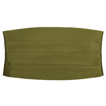 Blattgrüner Basic Kummerbund